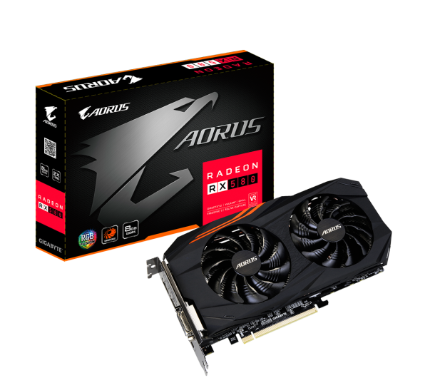 Gigabyte Radeon RX 580 AORUS 8GB GDDR5 - 361342 - zdjęcie